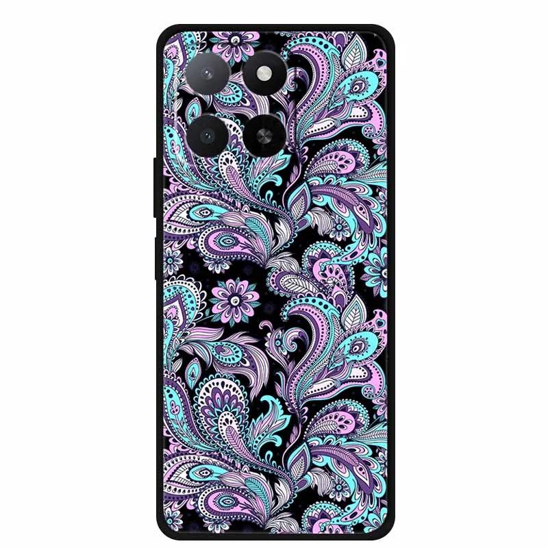 For Motorola G86 G56 Phone Case G 86 G 56 Coque Black Silicone Soft Back Cover For Motorola G86 Power Edge 60 60S Case Cartoon