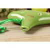 TNG Ocarina, 12-Hole Soprano Ocarina in C Key, Green, Premium Single SC (with Strap), Glazed Finish, for Wind Instruments