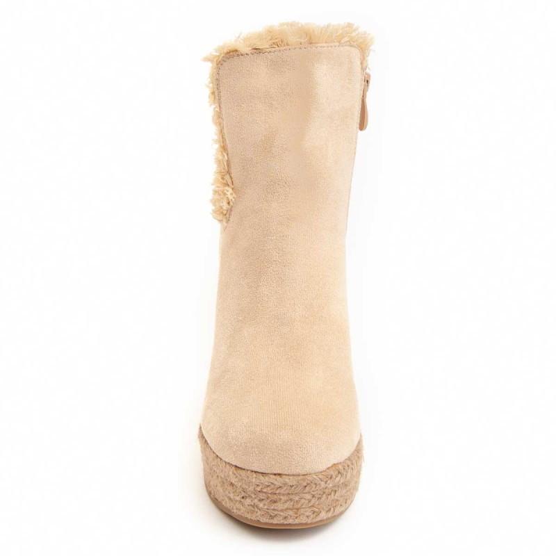 Botín De Tacón Para Mujer. Montevita Botilan43 96985