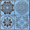 56 Mandala-Steinmalvorlagen - Kreative Schnitzformen für die Mandala-Kunst