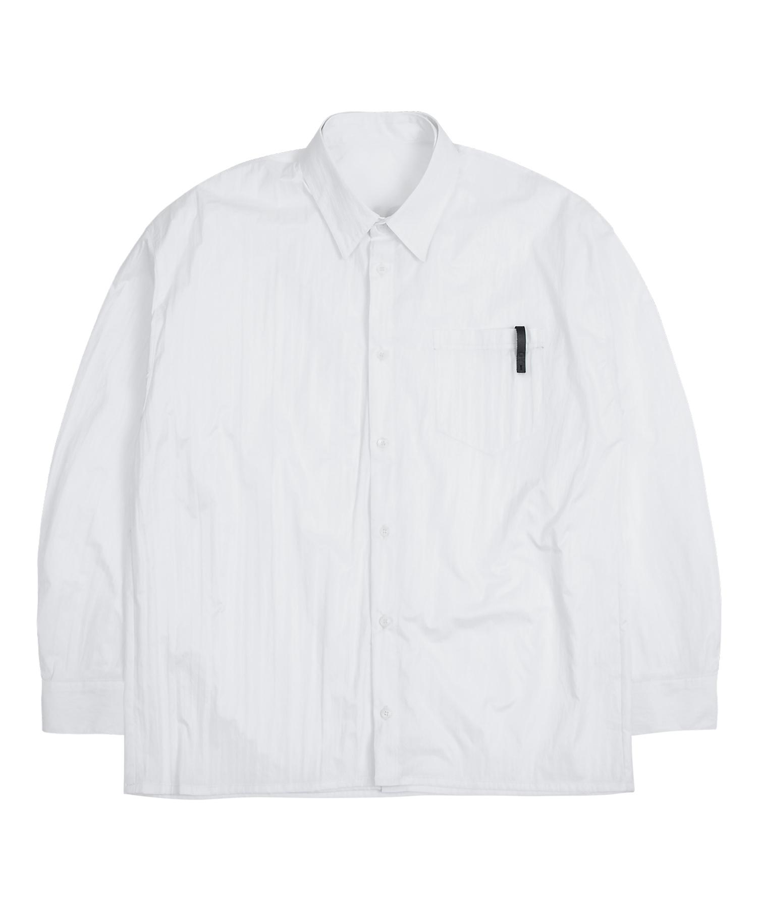 Oy Layered Panel Logo Shirt - White White/One Size