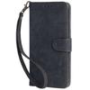 For Itel P55+ P663LN Case RFID Blocking Leather Purse Phone Cover with Wrist Strap