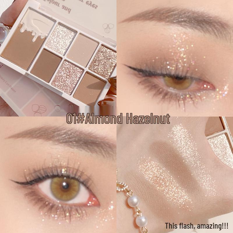 Xixi 2022 Lotus Root Pink All-in-One Palette: Eyeshadow, Contour, Highlight & Blush.