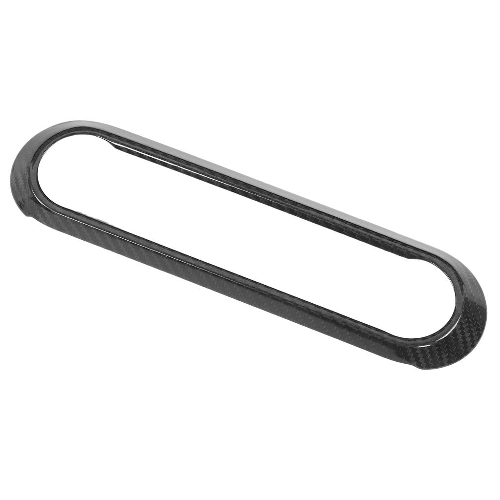 Console Volume Knob Frame Control Panel Trim Real Carbon Fiber Fit for Alfa Romeo Giulia Stelvio 2020