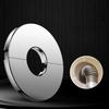 1pc Faucet Decorative Cover Self-Adhesive Stainless Steel Round Covers Shower Water Pipe Wall Hole Cover Bathroom Accessories