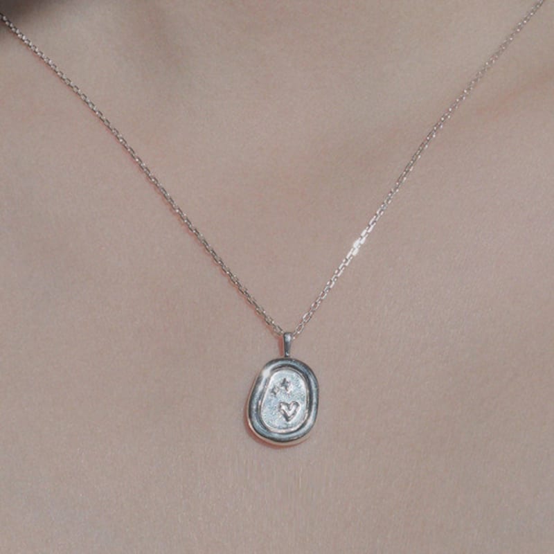 

POSTLUDE [SILVER HEART SCAPE ROUGH PENDANT N single type