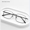 Anti-blue Light Glasses Square Metal Eyewear Women Man Daily Commute Eyeglasses Blue Light Blocking Man Lady Computer Eyeglas