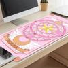 Cardcaptor Sakura Mousepad Desk Accessories Desk Mat Gaming Mats Desk Decorating Supplies Mouse Pad Long Pad Office Decor Carpet