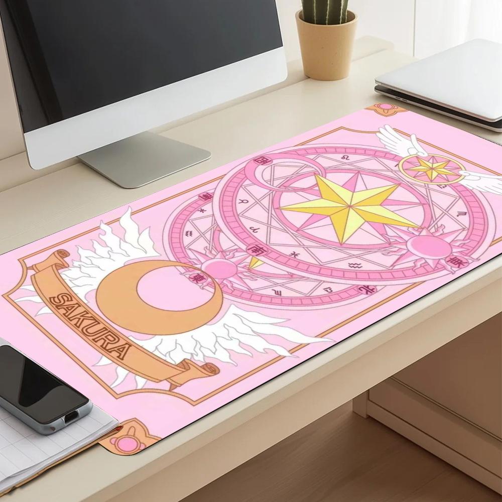 Cardcaptor Sakura Mousepad Desk Accessories Desk Mat Gaming Mats Desk Decorating Supplies Mouse Pad Long Pad Office Decor Carpet