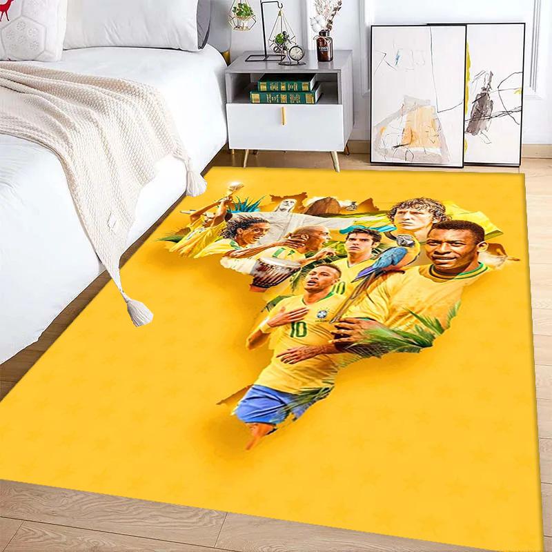Vibrant Colors Victory carpet Living room and bedroom mats Suitable for all seasons Bathroom mat Room Art