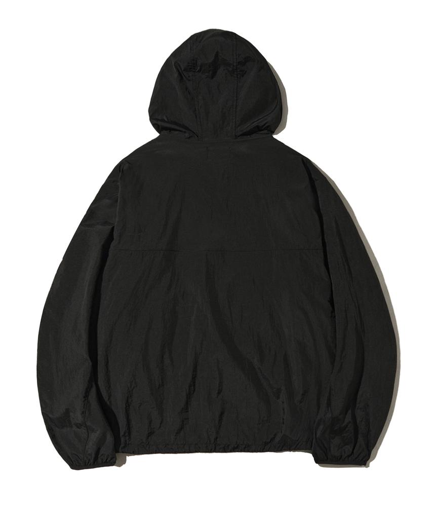 Physical Department Sunset Label Lightweight Windbreaker_Black