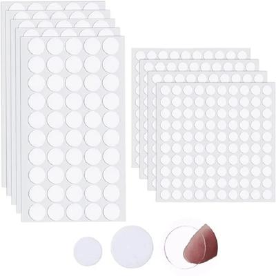 25Mm Acrylic Double-Sided Round Seamless Tape 0.5Mm No Trace Round Self Adhesive Dots Stickers Household Decoration