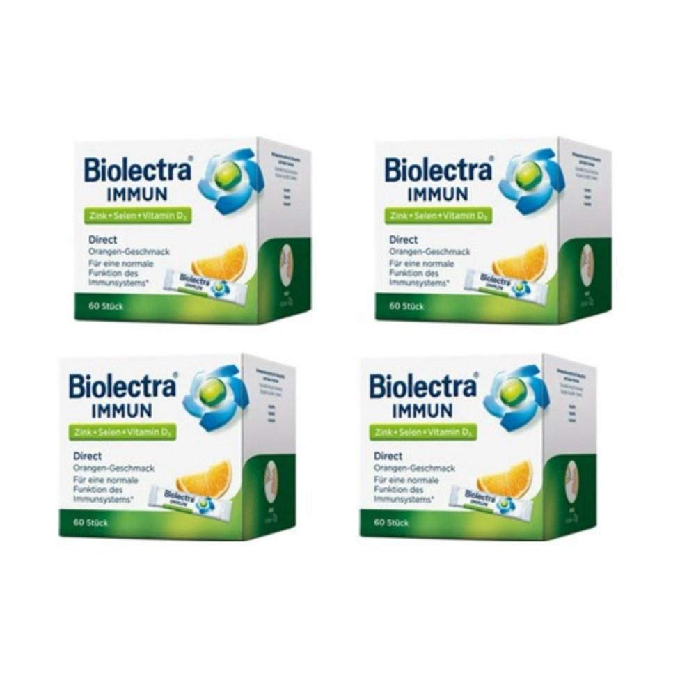 Hairmess Biolectra Immune Zinc Selenium Vitamin D 60 pcs 4 Boxes