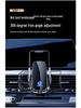 Volvo XC60/S90/V90/S60/V69 için Uyumlu Manyetik Kablosuz Hızlı Şarj Cihazı ve Telefon Tutucu