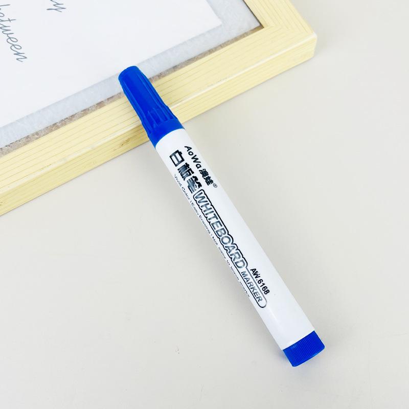 

Erasable Refillable Whiteboard Marker, Thick Tip, Large Capacity for Office & Teachers, Red/Black