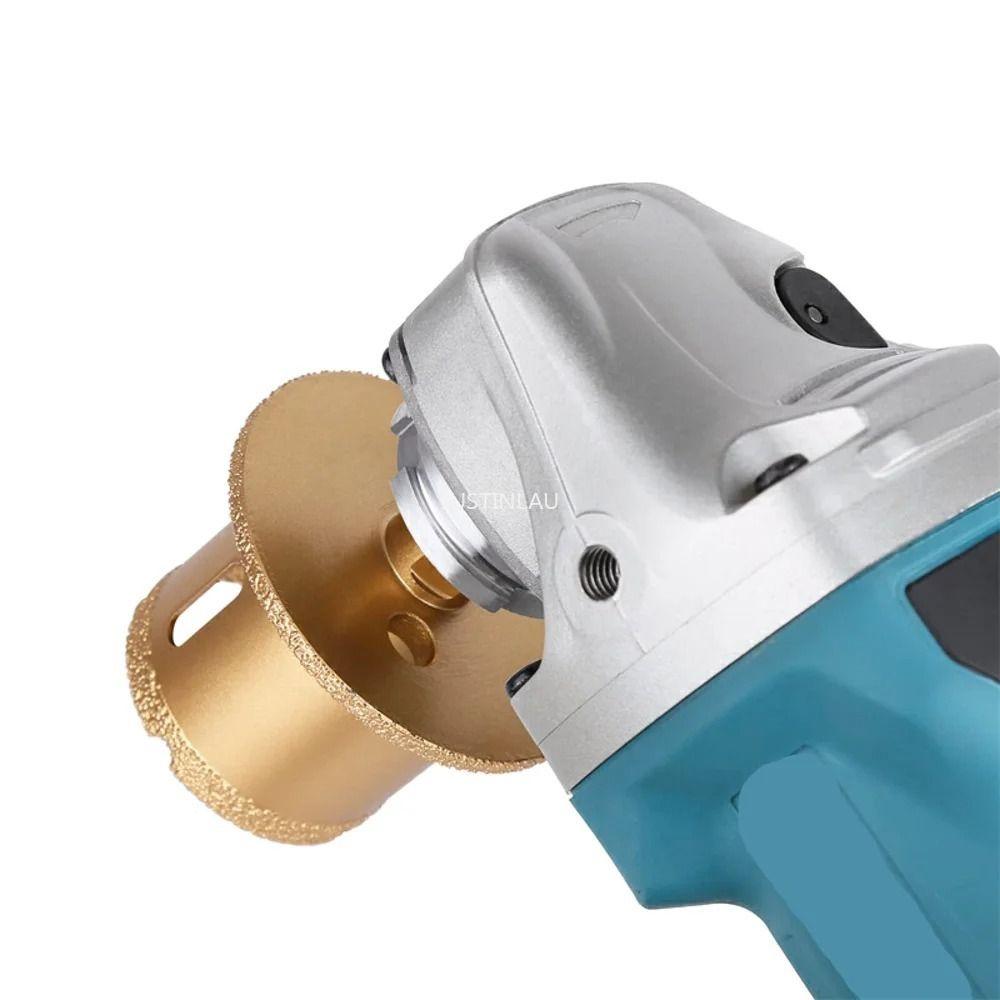 Vacuum Brazed Craft M14 Vacuum Brazed Diamond Hole Saw Fine Diamond Grain Firm Distribution Marble Drilling Tool