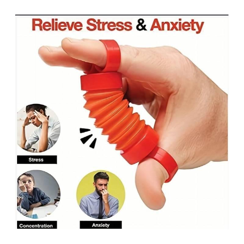 Pop Pull Finger Movement Stretch Kid Autism Stress Relief Toy