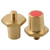 2pcs M6 Battery Terminal Adapter for Lithium Car Batteries Brass Construction for Optimal Conductivity and Durability