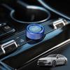 1PCS Blue Aluminum Central Gear Shift Konb Trim Ring Cover For Kia K5 -2025 Interior Replacement Accessories