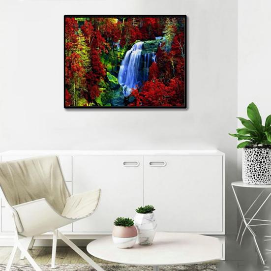 5D DIY Diamond Painting Cross Stitch Pretty Wonderland Forest Full Drill Mosaic Embroidery Couple Room Wall Decor Craft Art