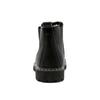 Chelsea Boots Men Winter Shoes Black Split Leather Boots Mens Footwear Warm Plush Fur Winter Boots For Men Zapatos Hombre 35
