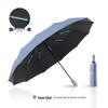 Durable 12-Rib Semi-Automatic UV Protection Folding Umbrella