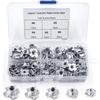 Kit 90 écrous en T 4 griffes en acier carbone M3/M4/M5/M6/M8 – boîte de rangement