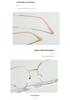 Women's Cat Eye Color-Changing Blue Light Glasses for Migraine Relief - Trendy Clear Lenses
