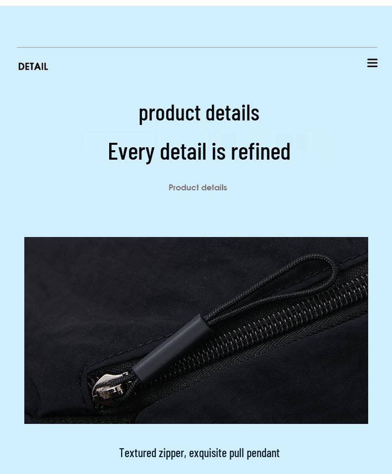 Trendige Damen Nylon Crossbody Brusttasche mit breitem Riemen und hochwertigem Buchstaben-Design