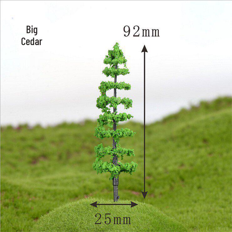 Decorative Miniature Trees & Succulents for Landscaping: Mini Fruit, Willow, Golden Leaf Trees, Moss Micro Landscape DIY Materials