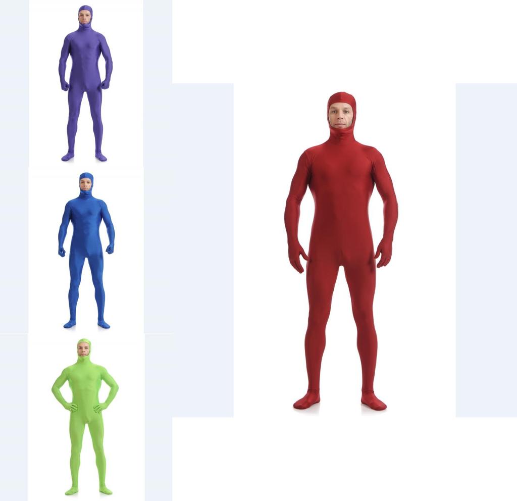 Mångsidig och bekväm Halloween Morphsuit-kostym för vuxna för alla tillfällen