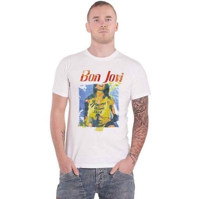 Unisex Adult Slippery When Wet Original Cover Cotton T-Shirt