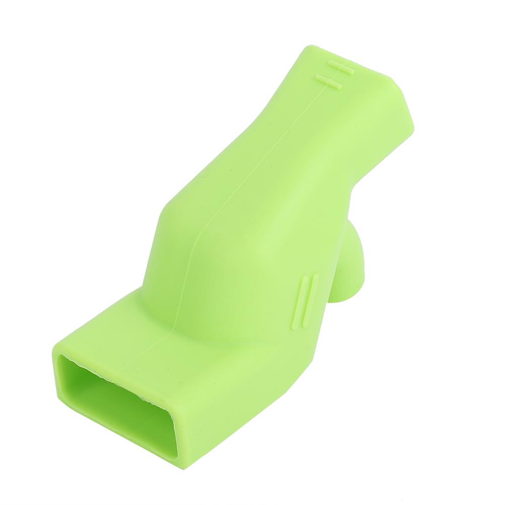 Silicone Faucet Extender Spout Extender for Sink Faucets Hand Washing for Kids (Green)