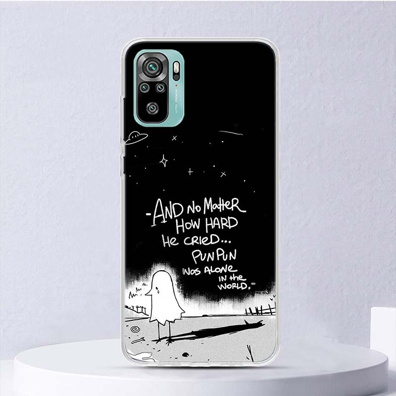 Oyasumi Punpun Soft Case For Xiaomi Redmi Note 14 13 12S 11S 10S 12 Pro Plus Phone Cover 11 10 11E 11T Note14 Shell Coque Note 1