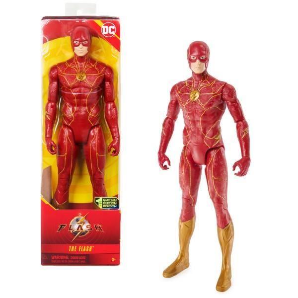 Figurine Interactive The Flash Deluxe - Effets Sonores Et Lumineux - 30cm - SPIN MASTER - Pour Enfant Dès 4 Ans