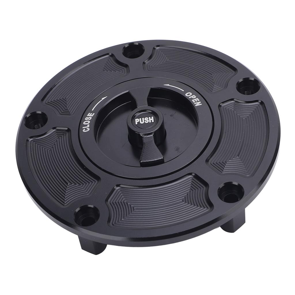Keyless Motorcycle Fuel Tank Cap Press Twist Off CNC Gas Cap Replacement for 800MT 650NK 400GT 400NK 450NK 250NK 450SR