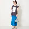 Bijou Drawstring Bag [Oriental Traffic] / Women's BA-258 BLUE-FREE