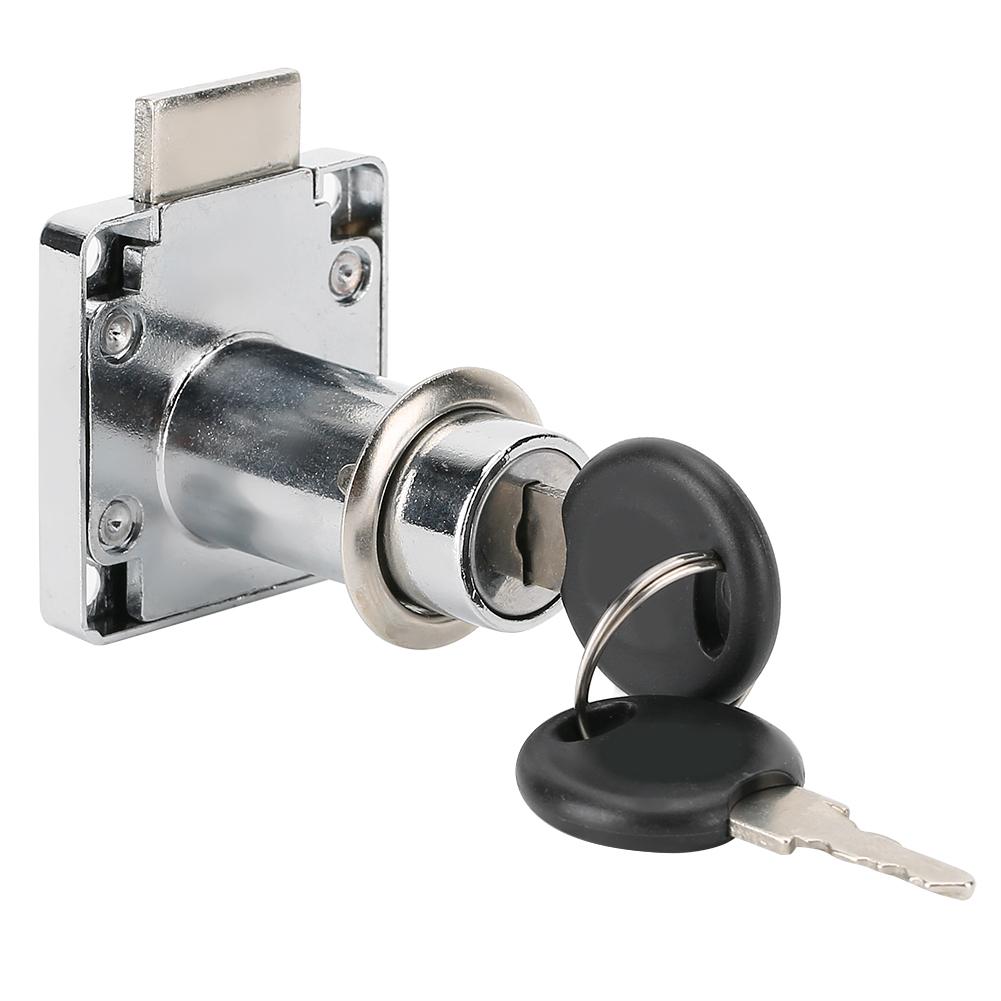 3Pcs Set Desk Drawer Lock with Keys Office Cabinet Wardrobe Door Lock Hardware Accessory