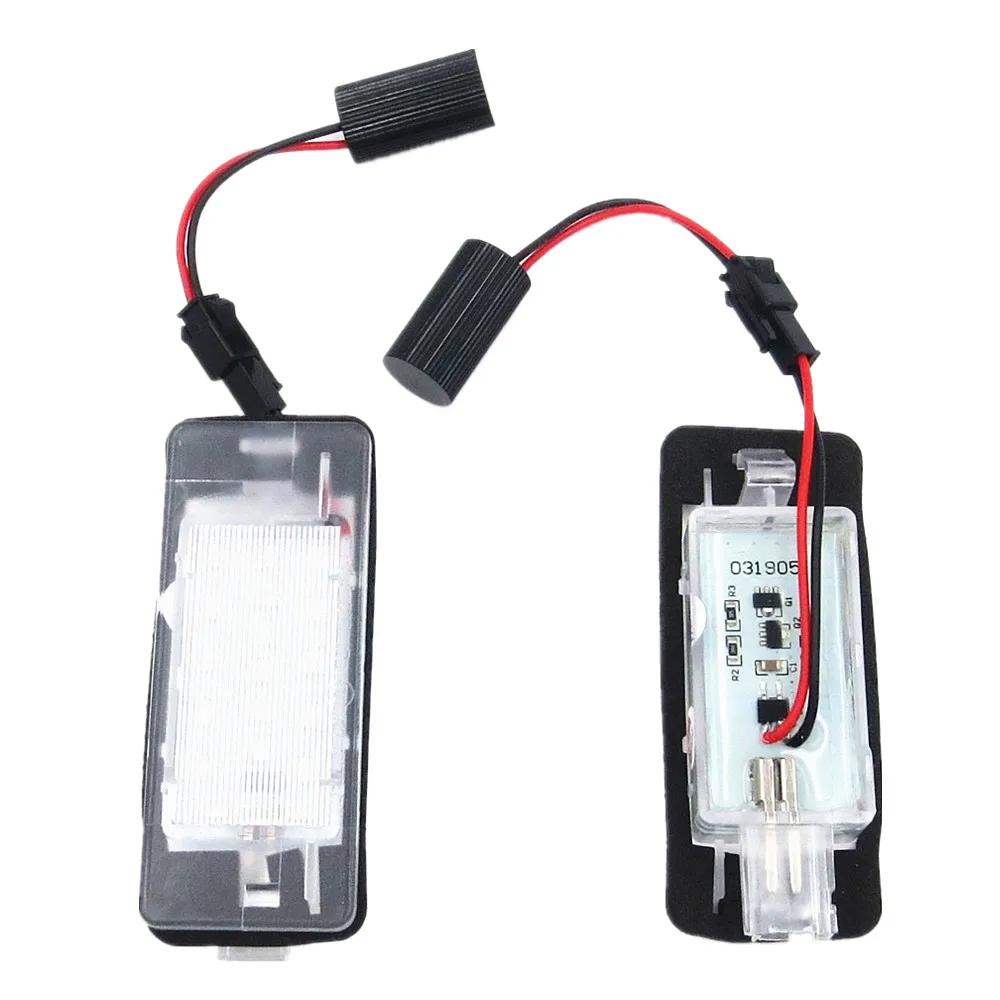 Lampă LED Canbus fără erori pentru numărul de înmatriculare alb pentru Opel Vectra C Estate 2002-2008