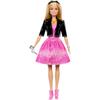 Barbie Advent Calendar with Doll and Accessories for Pretend Play Ages 3 and Up Pink