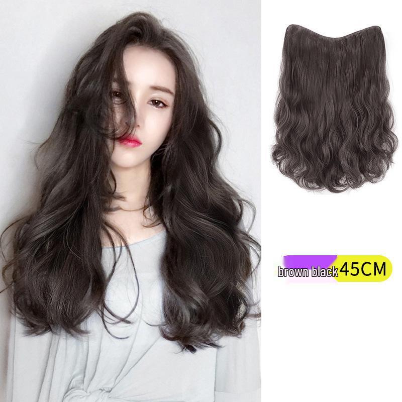 Large Wave Long Curly Wigs for Women - Fluffy, Invisible Hair Patch, Clip-In Extensions for Volume Boost