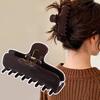 High-Quality Acetate Rectangular Hair Clip  New Style Large Size Thick Hair At The Back of The Head Elegant Shark Clip
