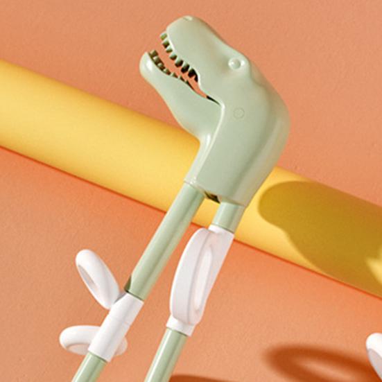 Dinosaur Design Tréninkové hůlky Jagged Head TPR Zdravé a bezpečné tréninkové hůlky Pomocníci