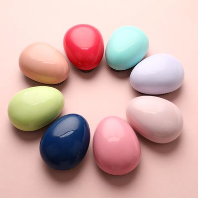 Egg Shape Hair Care Anti Static Styling Tools Hair Brushes Detangling Comb
