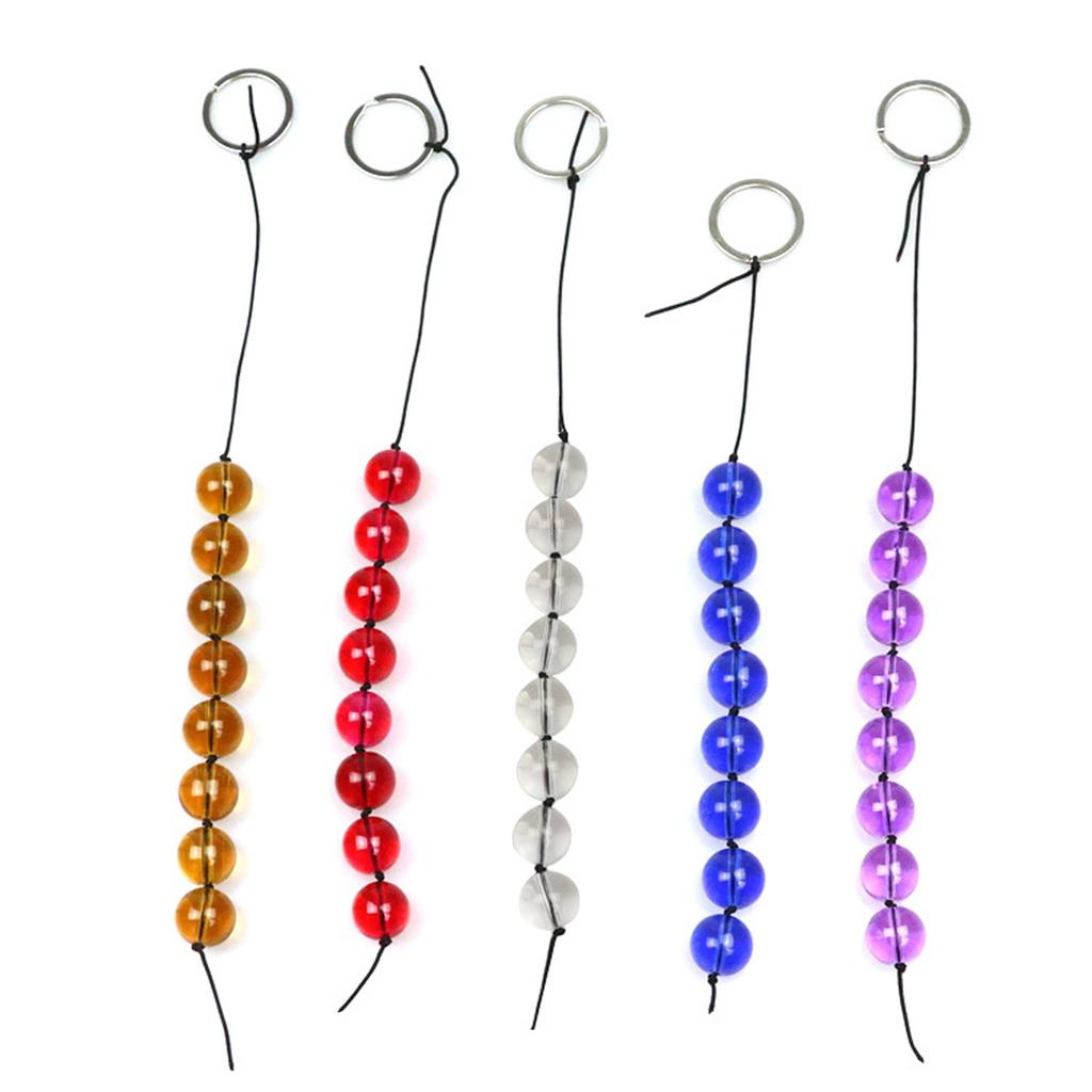 Perles anales en verre, 4 tailles, boules vaginales, Plug Anal, jouets sexuels, chaîne, produits de jeux sexuels, jouets sexuels, viabrateur de perles anales