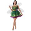Halloween Green Elf Wizard of Oz Stage Show Costumes Adult Dresses