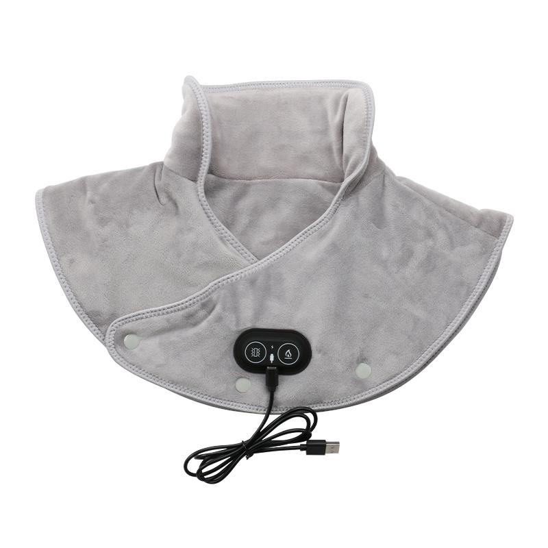 USB Cervical Heating Scarf Electric Heating Shoulder Neck Pad Scarf Neck Warmer for Camping Warm Back Brace Wrap Thermal Tool