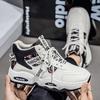 New autumn men's dad shoes sports casual ins shoes breathable and heightened platform men's shoes