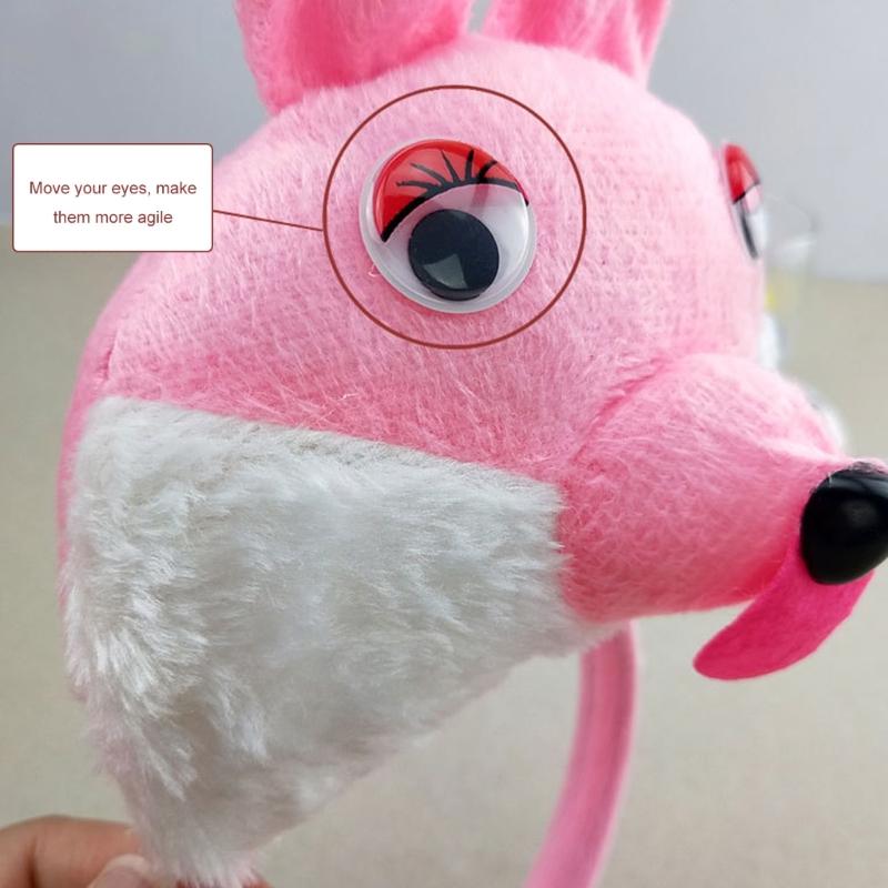 1/3/4pcs Bunnies Costume Set Ears Headband Tail Bowtie Gloves for Kids Halloween Christmas Party Animal Cosplay Costumes