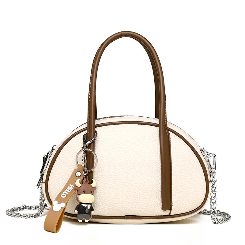 Luxus Umhängetaschen Geldbörse Einfarbig PU Leder Schultertasche Modedesigner Kleine Handtasche Henkeltaschen für Damen